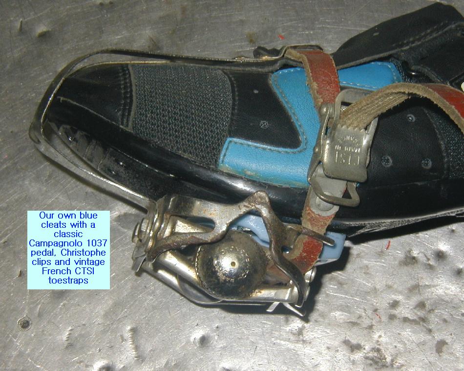 vintage cycling cleats