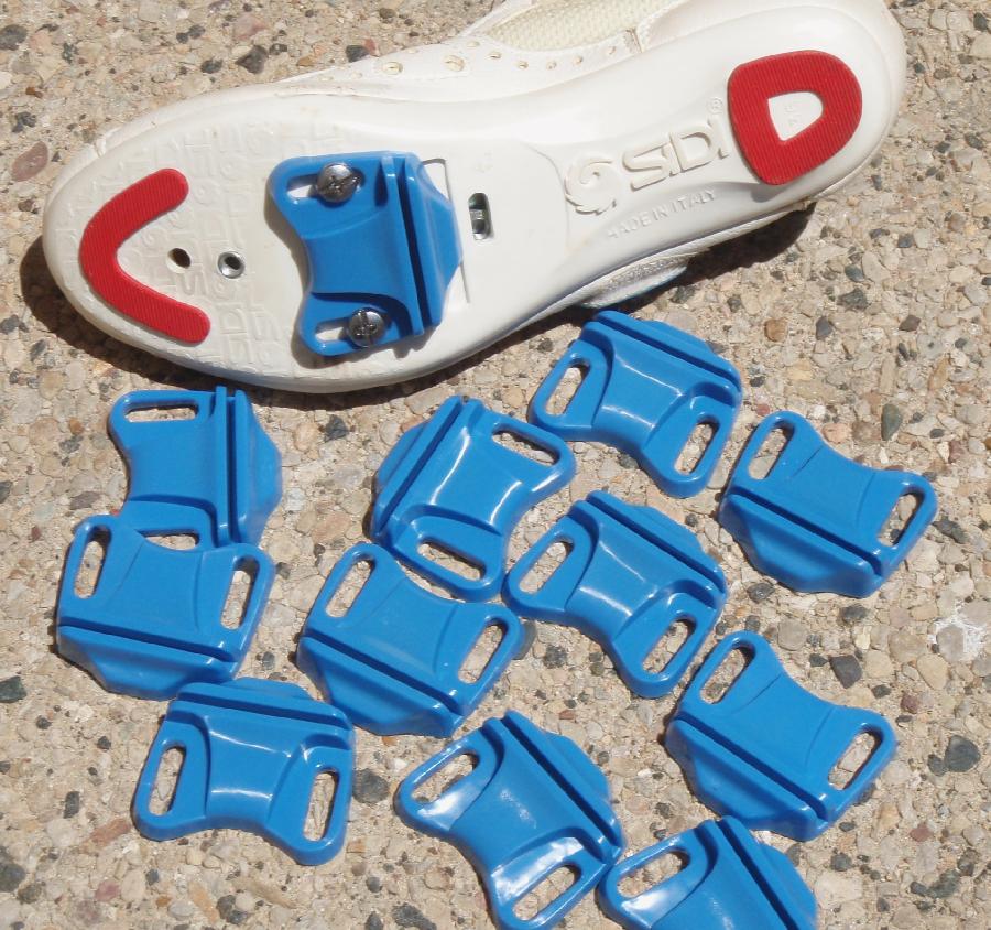 cycling shoes and clips
