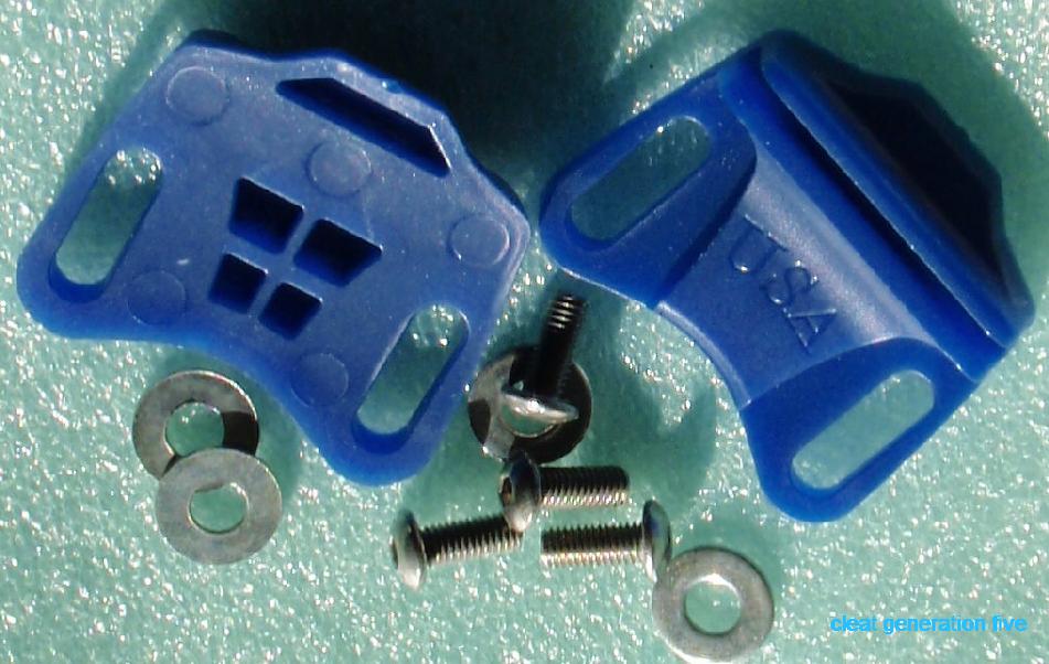 bicycle shoe cleats for toe clip pedals