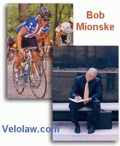 Bob was US National Road Champion in our Yellow Jersey jersey